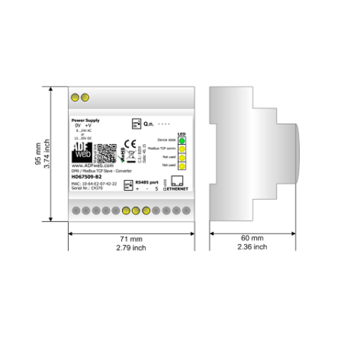 HD67517-B2 Converter ADFweb Vietnam